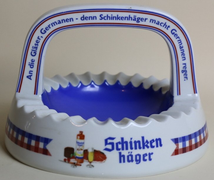 SCHINKEN VINTAGE CIGAR ASHTRAY: SCHINKEN CIGAR ASHTRAY