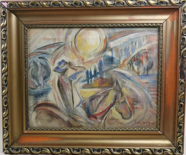 JOZSEF EGRY (1883-1951 HUNGARIAN) (1 of 5)
