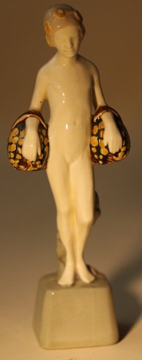 GERMAN ANTIQUE PORCELAIN CLASSICAL SCULPTURE: GERMAN ANTIQUE PORCELAIN CLASSICAL SCULPTURE