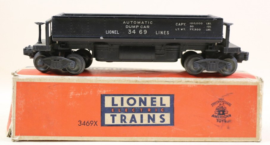 LIONEL AUTOMATIC DUMP CAR 3469X (1 of 6)