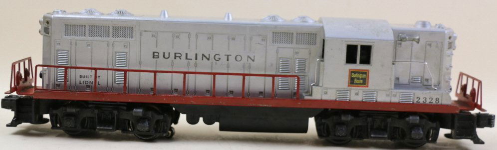 LIONEL BURLINGTON DIESEL ENGINE 2328 (1 of 6)