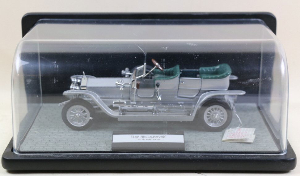 FRANKLIN MINT 1:24 1907 ROLLS ROYCE SILVER GHOST (1 of 6)