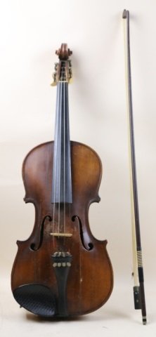 1736 "ANTONIUS STRADIUARIUS CREMONENFIS" VIOLIN: 18TH C ANTIQUE VIOLIN
