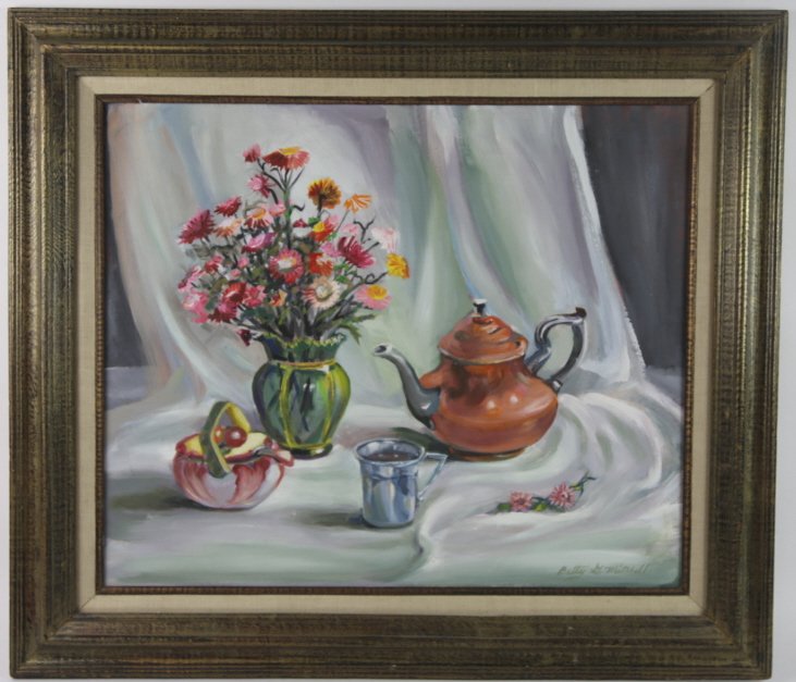 BETTY G. MITCHELL STILL LIFE NC AOC: BETTY G. MITCHELL STILL LIFE NC AOC F:27" X 32"