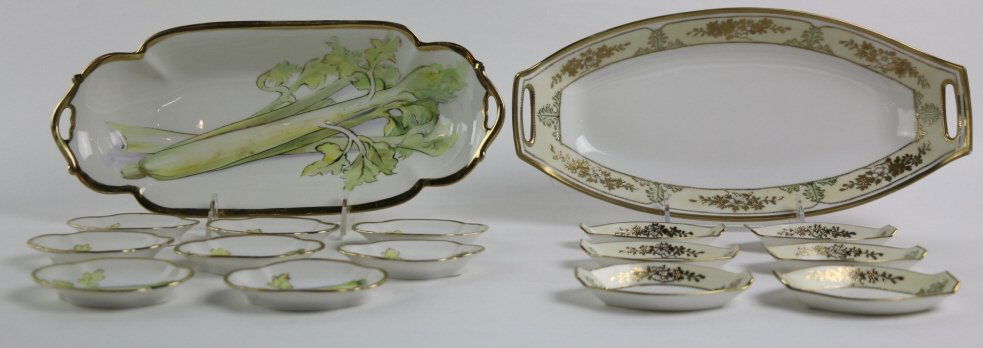 NIPPON CELERY SETS WITH SERVING & INDIVIDUAL SALTS (1 of 10)