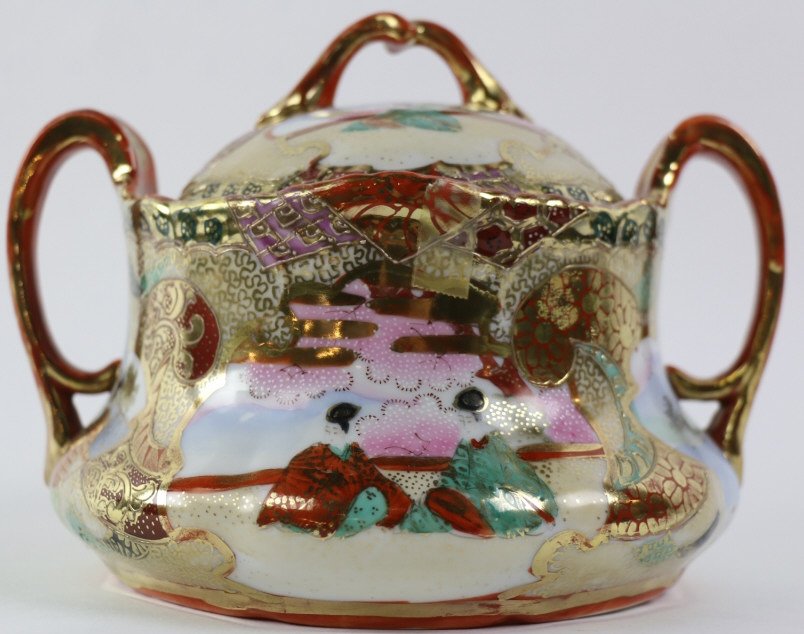 JAPANESE NIPPON CRACKER JAR (1 of 10)