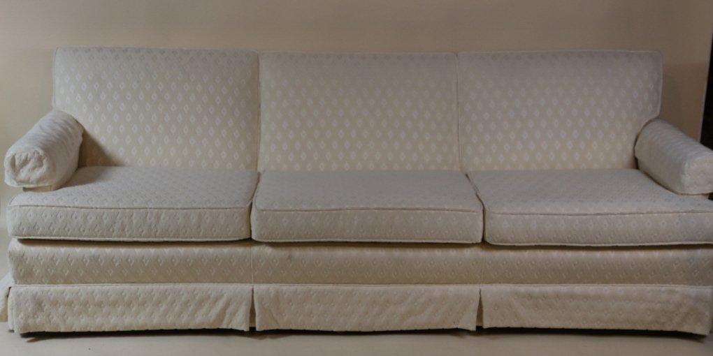 MID CENTURY SOFA: MID CENTURY SOFA 31" X 89" X 36"