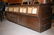 AMERICAN OAK COUNTRY STORE SEED BIN STORE COUNTER