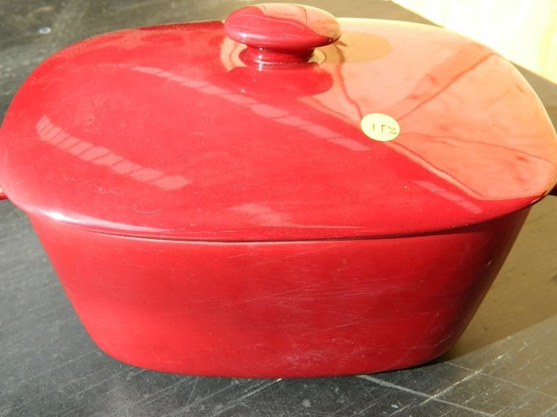 Pot & lid (Sweden) red: Pot & lid (Sweden) red