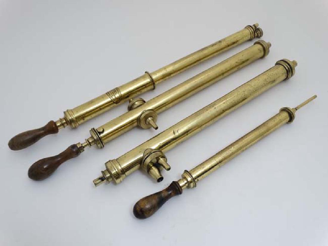 4 assorted brass garden rose sprayers including one (1 of 3)
