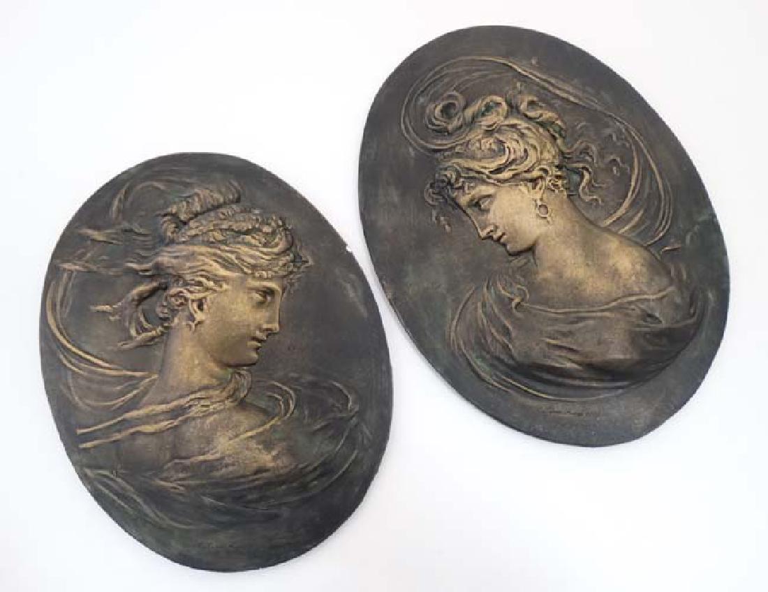 After C Lapini Firenzie 1888. A pair of 20thC ceramic (1 of 5)