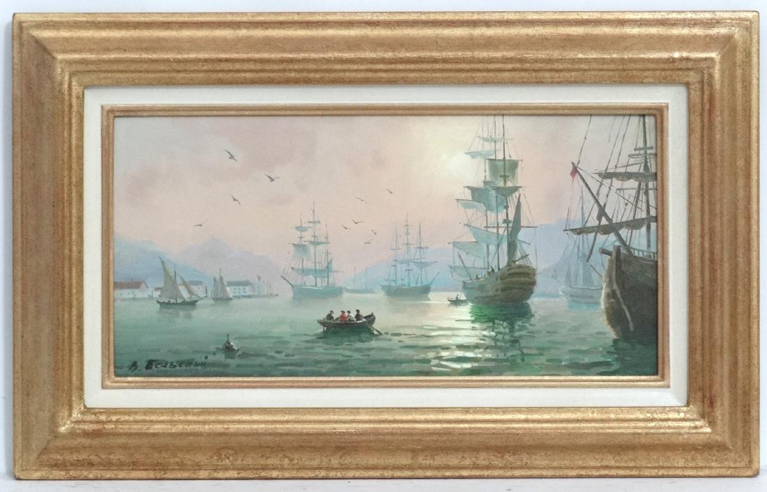 Vladimir Belsky (b.1949) Russian School,  Oil on canvas (1 of 3)