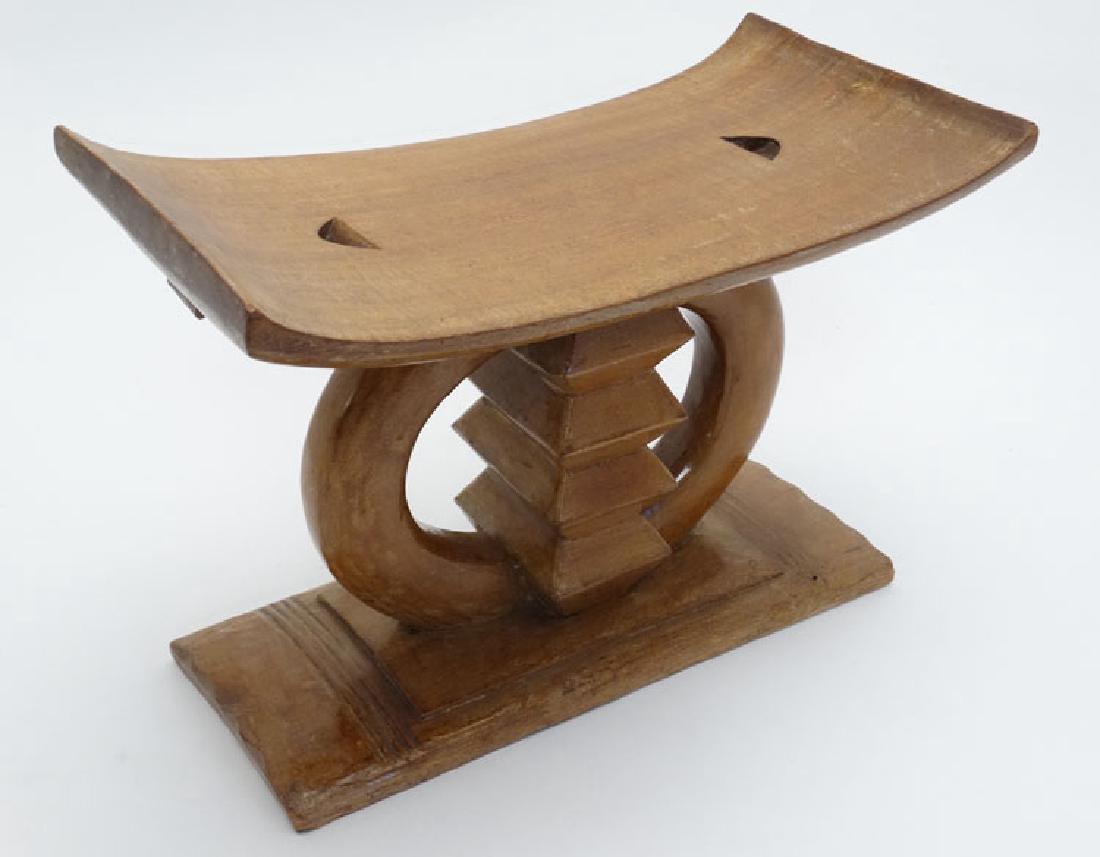 African Native Tribal : a carved one piece West African (1 of 6)