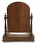 A Victorian dressing table mirror with arch shaped - 2