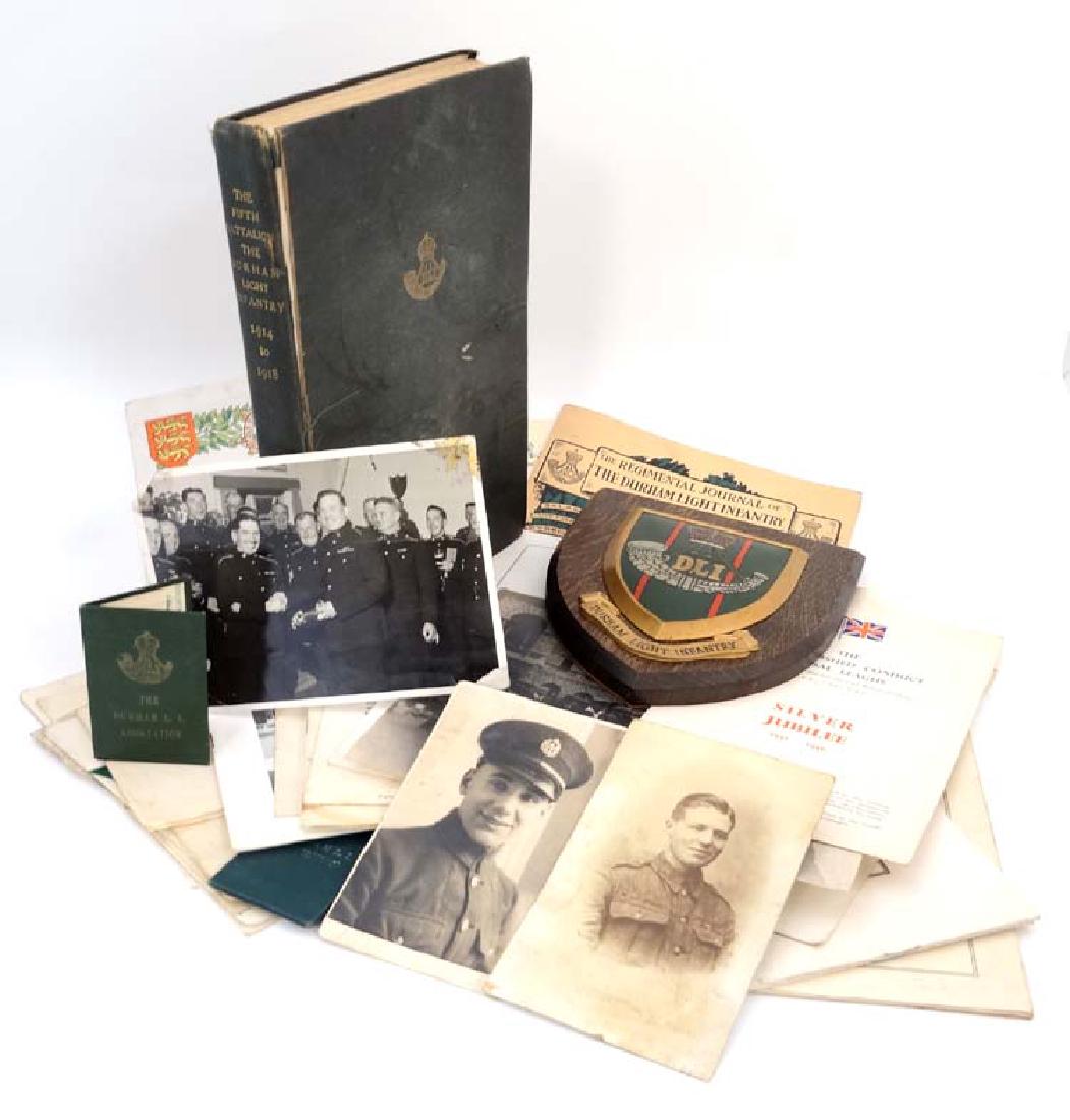 Militaria : Warrant Officer John Luke DCM MM , Durham (1 of 8)