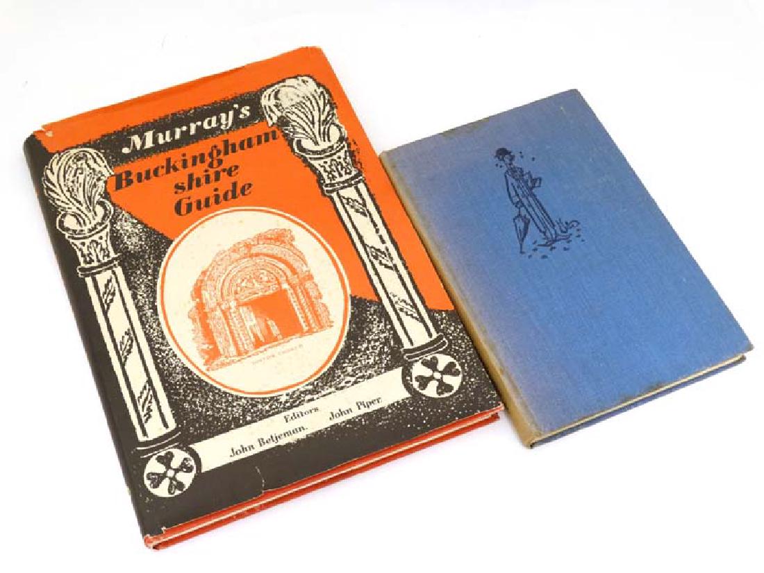 Books: '' Murray's Buckinghamshire Architectural Guide: Books: '' Murray's Buckinghamshire Architectural Guide '' 1948, first edition, edited by John Betjeman and John Piper, published by John Murray, London, in original dust jacket, Together with '' Songs