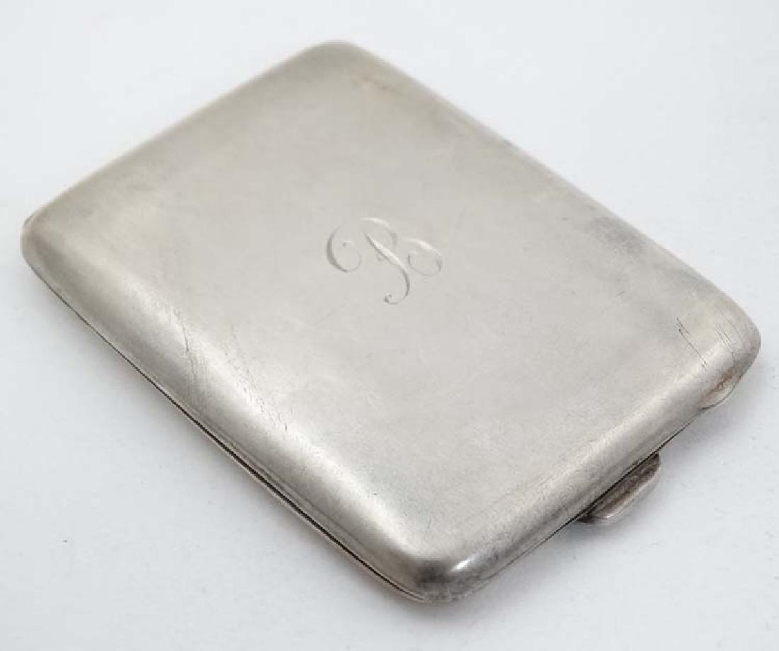 A silver match book case hallmarked Birmingham 1932 (1 of 5)
