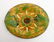 A Victorian Majolica basket weave bread plate ,