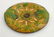 A Victorian Majolica basket weave bread plate , - 3