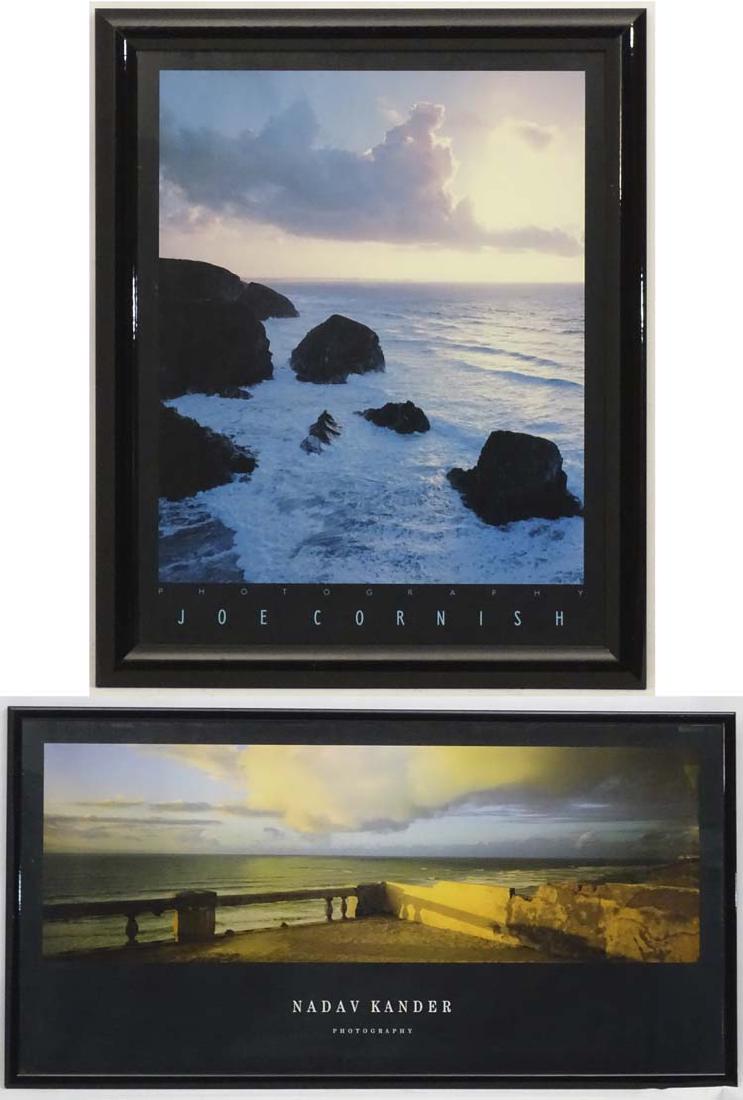 *Joe Cornish Photography 27 1/2 x 21 1/2, and Nadav: *Joe Cornish Photography 27 1/2 x 21 1/2, and Nadav Kander photography 22 x 44'' (2) * Please note this lot is subject to VAT at the rate of 20% on the hammer price in addition to Buyer's Premium at 1