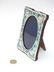 A 21stC Art Nouveau style silver photograph frame with