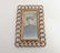 An Edwardian copper photograph frame with curved chain - 2
