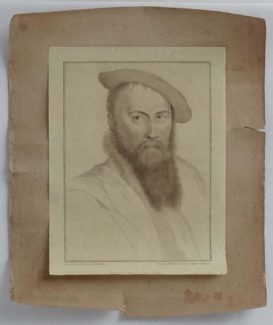 Francesco Bartolozzi (1727-1815), After Hans Holbein: Francesco Bartolozzi (1727-1815), After Hans Holbein the younger ( 1497-1543), Stipple Engraving. ' Sir Thomas Wyatt , Oct 1 , 1793 '