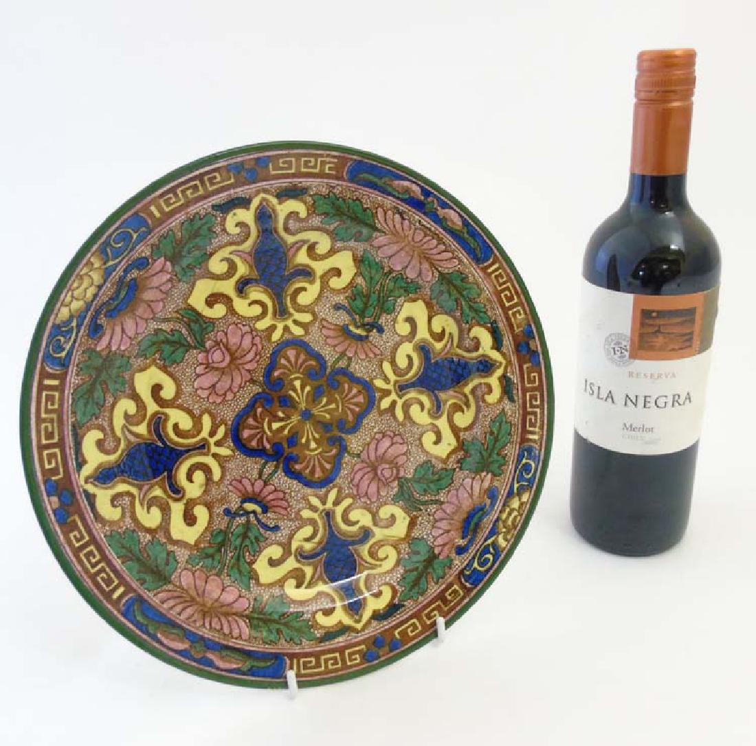 An early 20thC Royal Doulton plate, design D3087, (1 of 8)