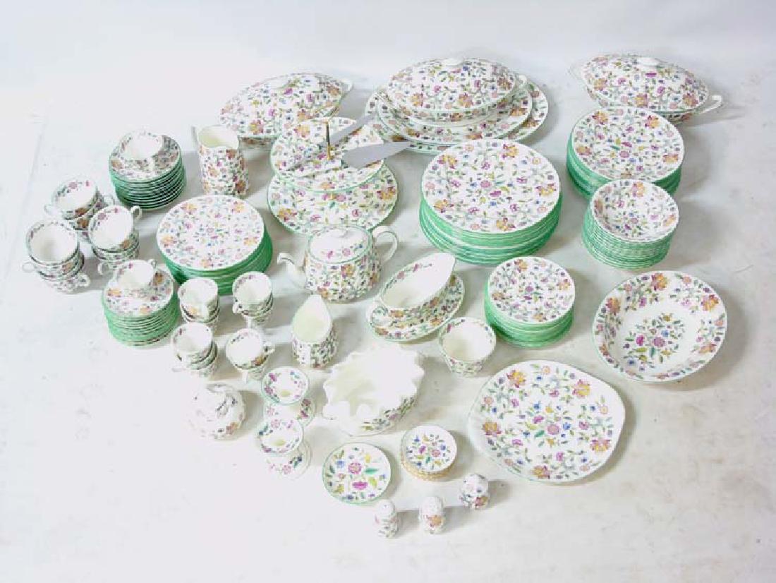 Minton Haddon Hall: A large quantity of green rim (1 of 9)