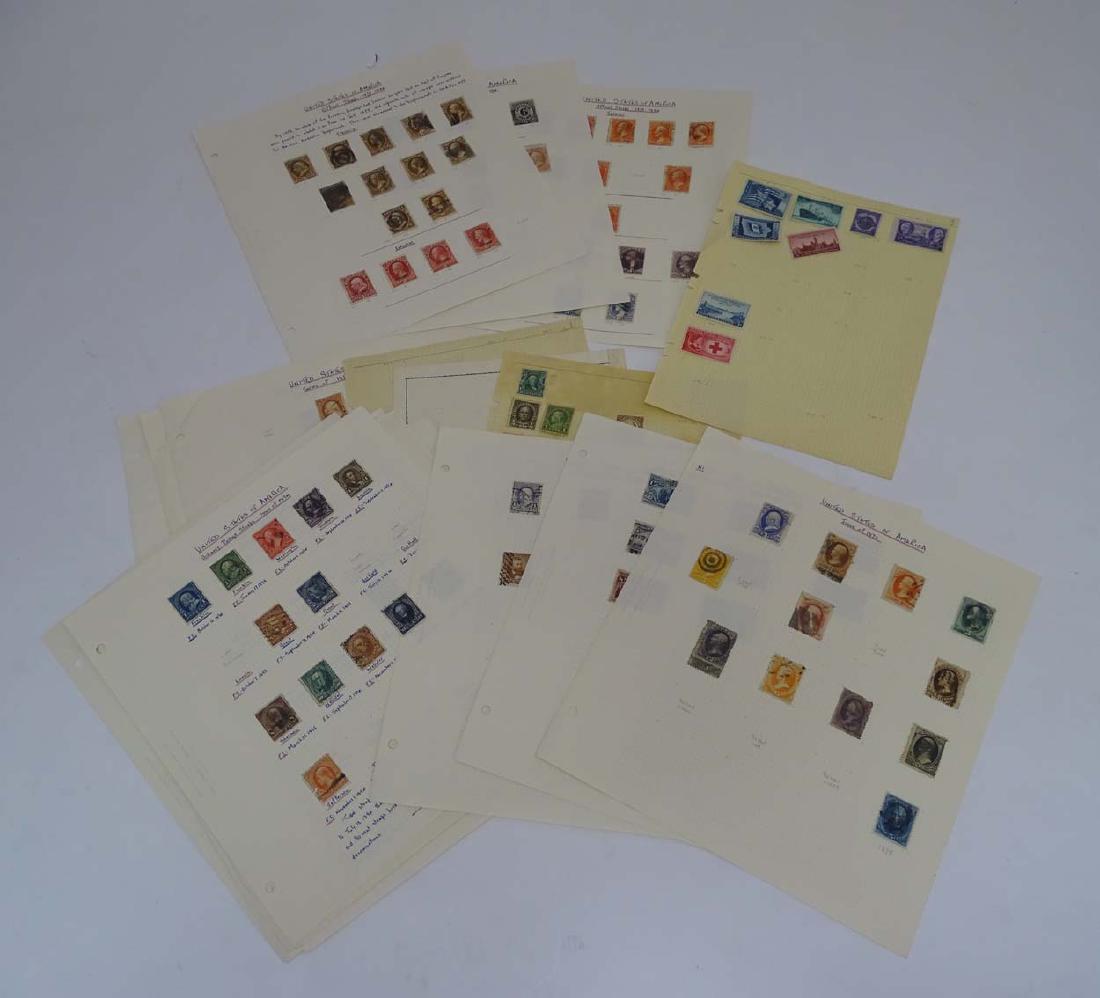 Stamps : Collection of officials and early definitive (1 of 9)