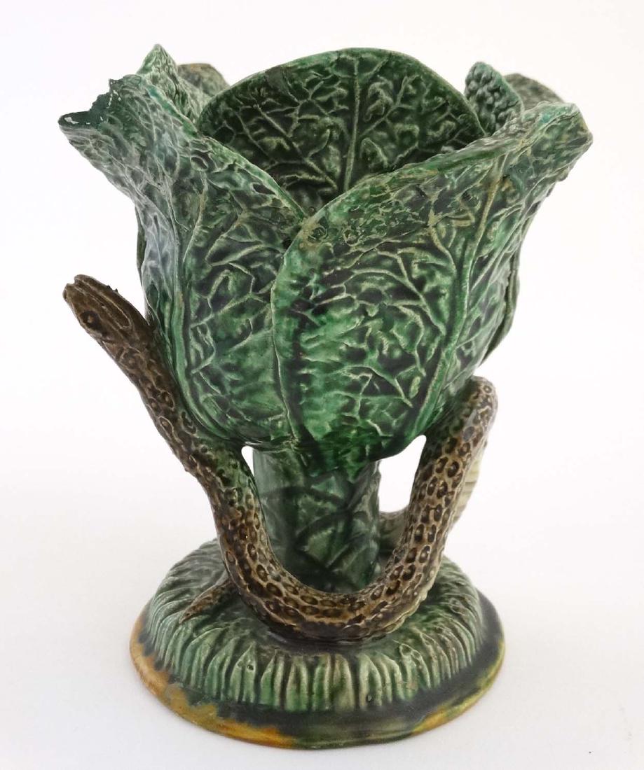 A c1900 Portuguese Palissy Majolica H. Elias , Caldas (1 of 5)