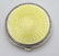 A silver powder compact with yellow guilloche enamel - 5