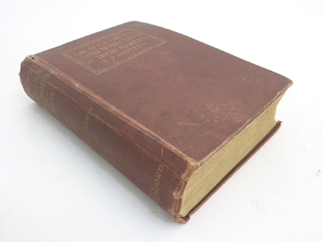 Book: 'Old Clocks and Watches & their Makers' by F. J. (1 of 5)