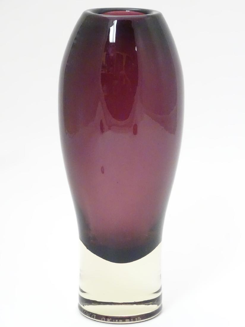 Finnish Glass : a ' Day Vase ' designed by , Aimo (1 of 4)