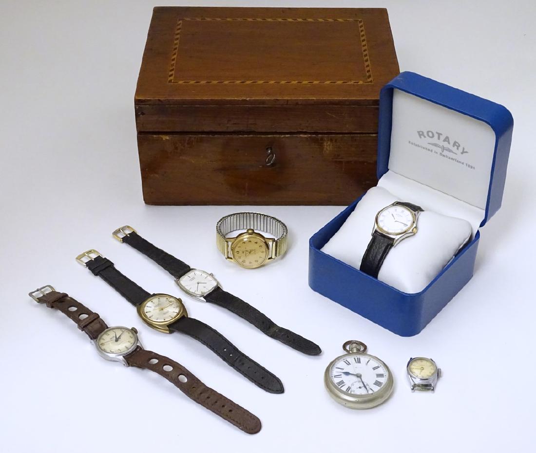 Wristwatches : to include Montine of Switerland 25: Wristwatches : to include Montine of Switerland 25 Jewel incabloc Datejust and cenral sweeping seconds hand , Ingersol Ltd London gold plated watch with cetral sweeping seconds hand Citizen Quartz , S