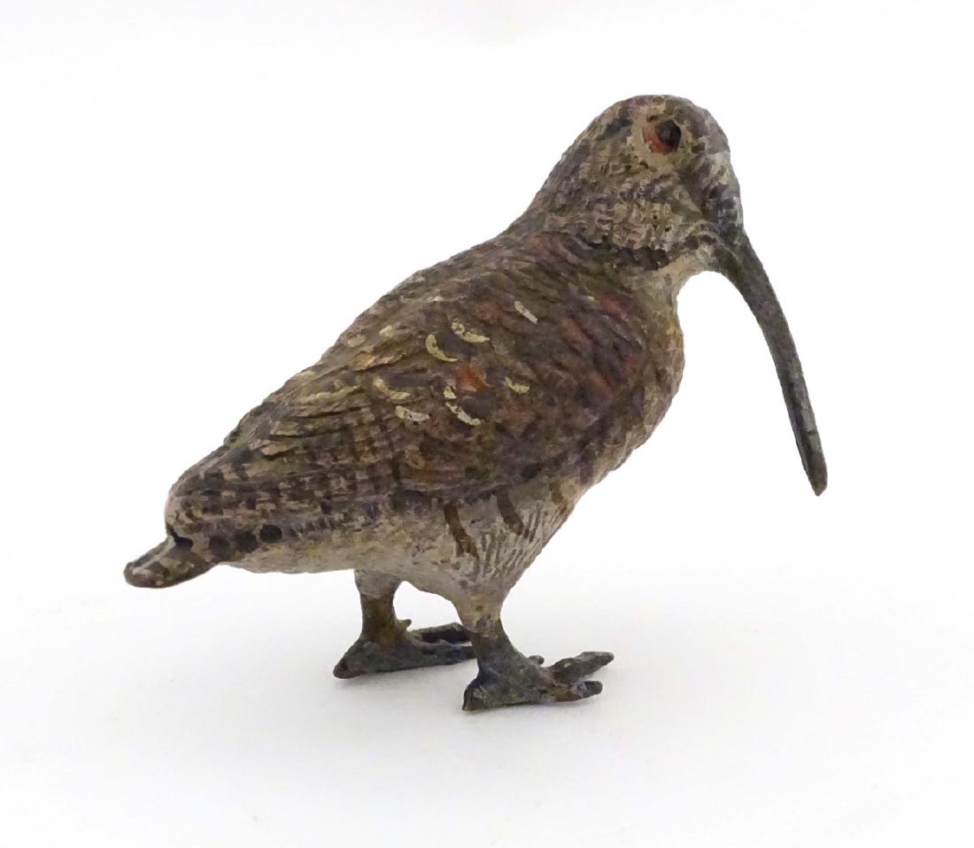 An early 20thC Austrian/Viennese cold painted bronze (1 of 6)