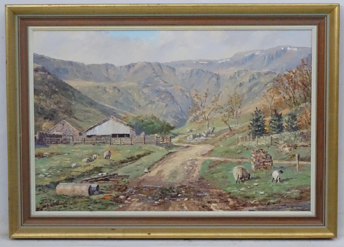 Nancy Bailey (1913-2012),  Oil on canvas, 'Hartsop Hall (1 of 4)