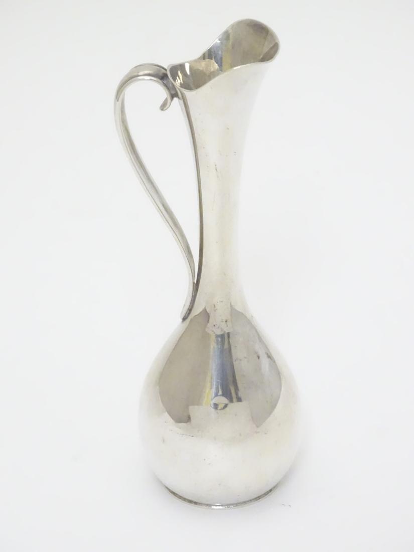 A Danish Silver Plated Bud Vase Marked Under Jhs Mar 01 2019
