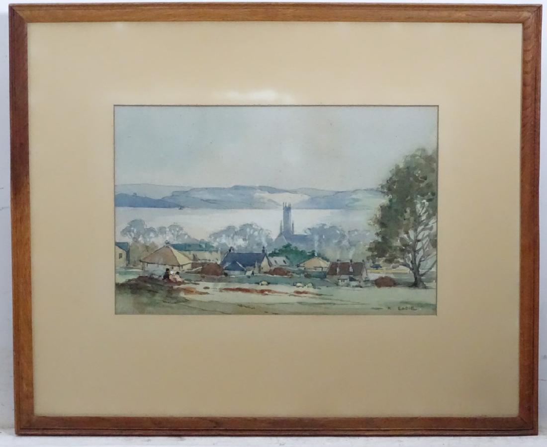 Robert Eadie (1877-1954) RSW, Watercolour, 'RHU ' , Rhu (1 of 4)