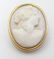 A Victorian shell carved cameo brooch depicting the - 3