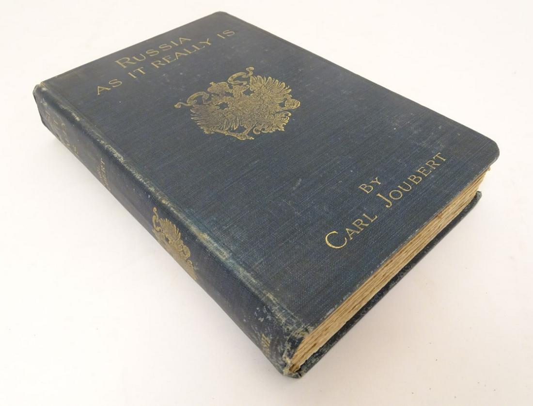 Book: Russia as it Really is, by Carl Joubert, 1904.: Book: Russia as it Really is, by Carl Joubert, 1904.