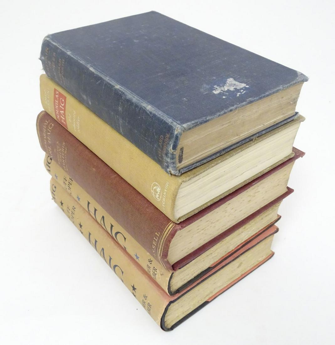 Books: 'Haig', Duff Cooper 1938 first edition, two: Books: 'Haig', Duff Cooper 1938 first edition, two volumes 'Field Marshall Earl Haig', Brig. Gen. John Charteris 1929, first edition 'Douglas Haig the Educated Soldier', John Terraine 1963, second imp