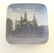 A Royal Copenhagen square pin dish depicting Rosenborg