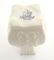 A small Belleek bud vase of squared form with fluted - 7