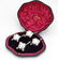 A cased set of four silver salts hallmarked Sheffield - 3