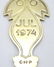 A Danish sterling silver gilt and enamel 1974 Christmas - 7