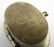 A papier mache snuff box, the hinged lid with mother of - 2