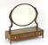 An early 19thC mahogany dressing table mirror, with an