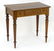 A late 19thC mahogany table with a rectangular top with