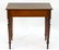 A late 19thC mahogany table with a rectangular top with - 2